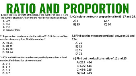 Image result for Proportion Questions