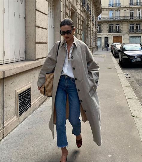 Grey Trench Coats Are Autumn's Newest Coat Trend | Who What Wear