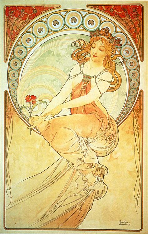 Painting (1898) by Alphonse Mucha - Artchive