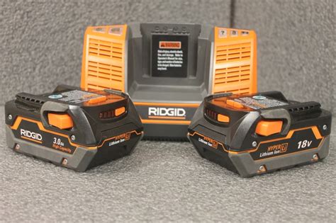 Battery Charger RIDGID 18V Lithium-Ion Charger - Compact For RIDGID ...