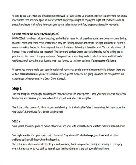 Image result for Wedding Speech Examples