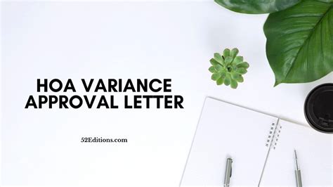 Image result for Variance Request Letter