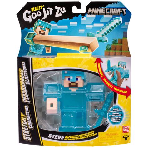 Heroes of Goo Jit Zu Minecraft Steve Figure | The Entertainer