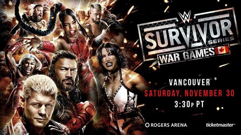 Final Card For WWE Survivor Series: WarGames 2024 - eWrestlingNews.com