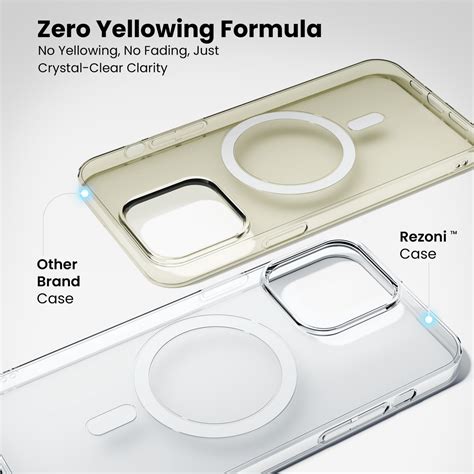 Anti-Yellow Magsafe Clear Case