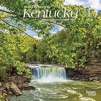 Kentucky Wild & Scenic 2022 7 x 7 Inch Monthly Mini Wall Calendar, USA ...