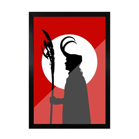 Loki Art Frame | Marvel Wall Frames – Frameo Store