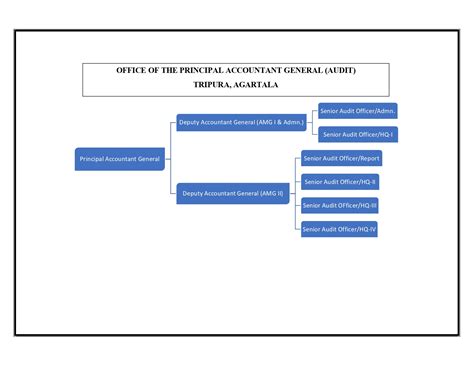 Organisation Chart | Principal Accountant General (Audit) Tripura, Agartala