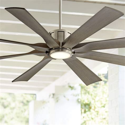Buy Possini Euro Design 60" Defender Modern Large Outdoor Ceiling Fan ...