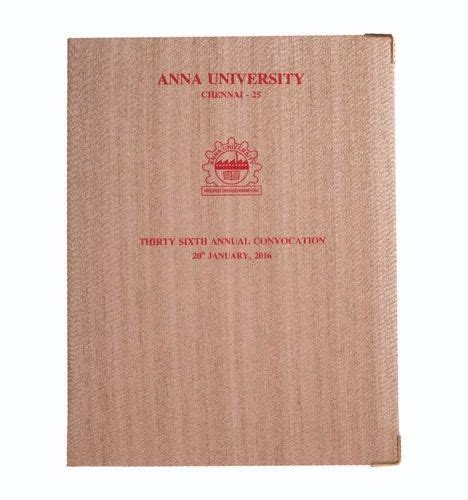 Convocation File - Convocation File with single Pocket Type -3 ...