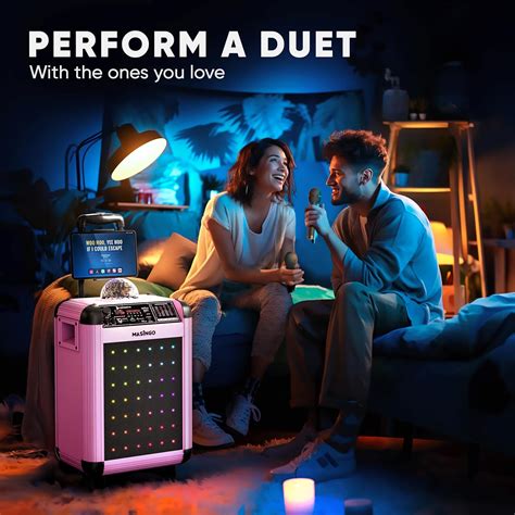 MASINGO Karaoke Machine for Adults and Kids with 2 India | Ubuy