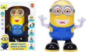 KidsBazaar Dancing Minion Cartoon Lighting With Musical Toy - Dancing ...