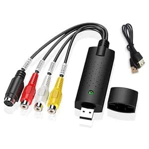 Buy USB Video Capture Card Device, Audio Video Converter Grabber for ...