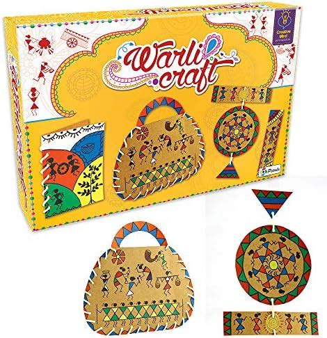 Buy TOY FUN Warli Indian Art DIY Kit Art and Craft Kit for Kids & Girls ...