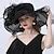 Hats Headwear Tulle Organza Bucket Hat Straw Hat Sun Hat Wedding ...