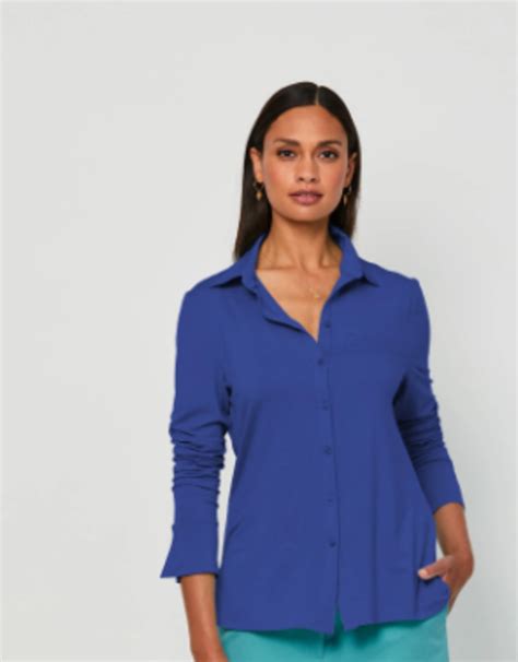 Royal Blue Blouse Royal Blue – Fashion For Woman