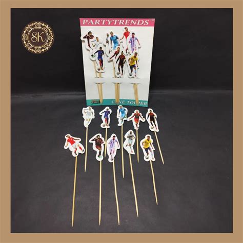Theme Cake Toppers - 6pcs, Happy Birthday Cake Toppers | Party Cake To ...