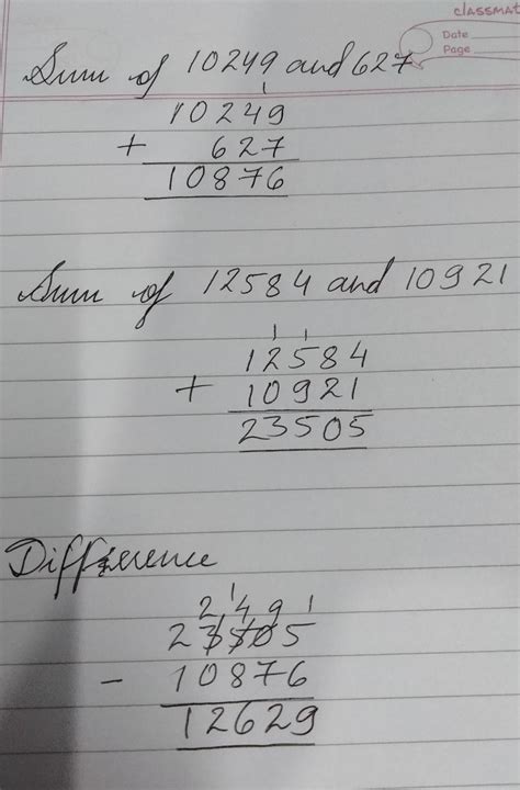 Find the difference between the sum of 10,249 and 672 and the sum of 12 ...