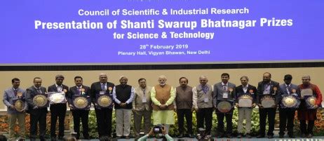 Home: Shanti Swarup Bhatnagar Prize