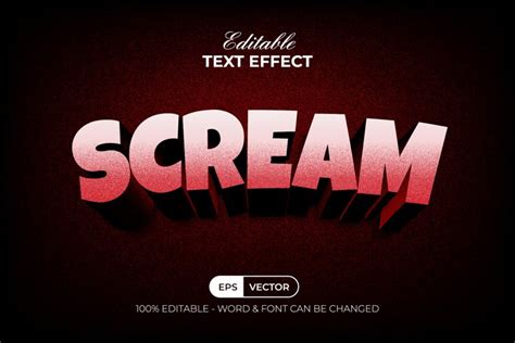 Image result for Scream Sound Text