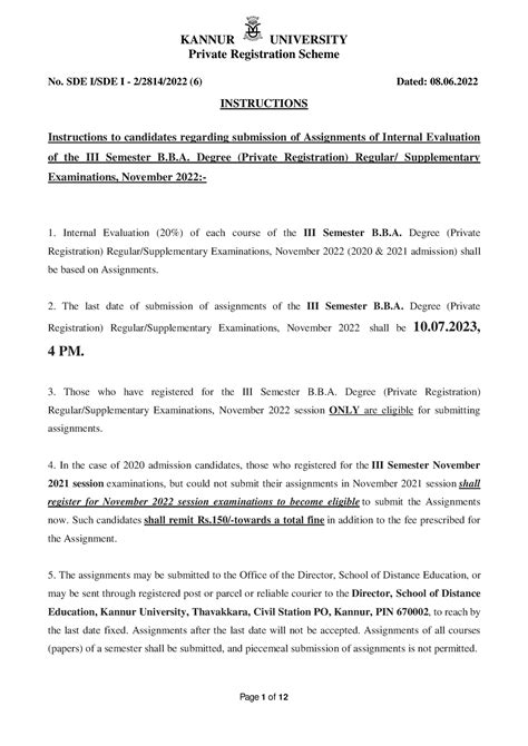 Bba - Previous question papper - Private Registration Scheme No. SDE I ...