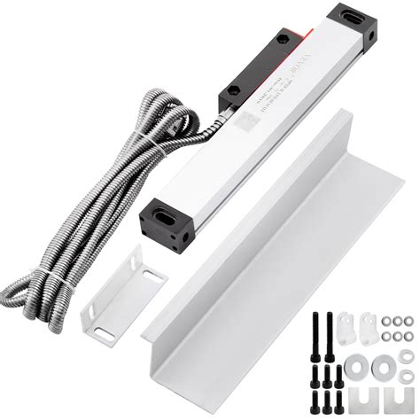 VEVOR Scala Lineare Per Tornio Scala Lineare In Vetro Da 150 Mm 0 0002 Pollici Scala Lineare Di - 5
