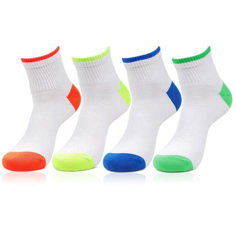 Men Cotton White Ankle Socks- Pack of 4 – BONJOUR