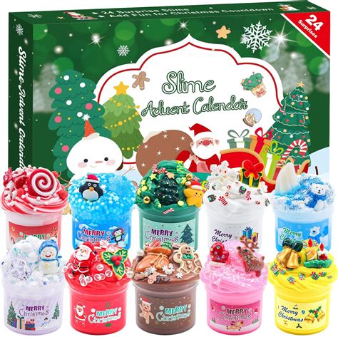 Amazon.com: Slime Advent Calendar 2025 Kids, Christmas Countdown ...