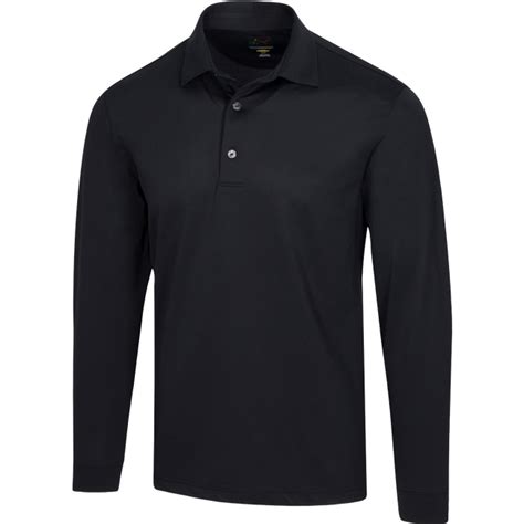 Greg Norman Long Sleeves Freedom Pique Golf Polo – golfbuyindia