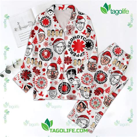 Red Hot Chili Peppers Merry Christmas Women's Pajamas Set - Tagolife
