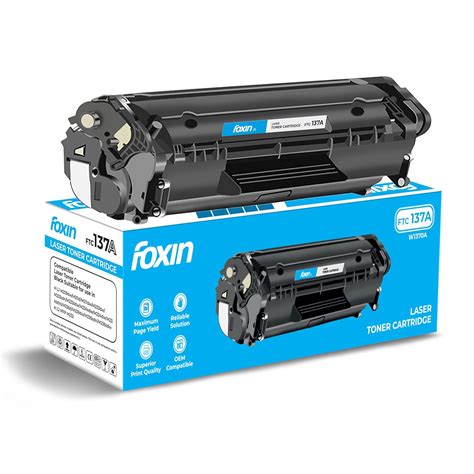 Foxin FTC 137A Toner Cartridge | Compatible with W1370A HP LaserJet ...