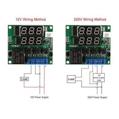 XH-W1219 12V Relay Output Digital Thermostat - Temperature Control ...