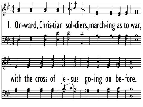 Onward Christian Soldiers Words