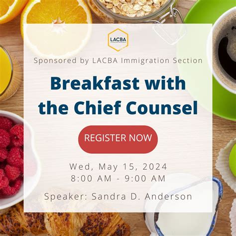 OPLA Los Angeles Chief Counsel Sandra Anderson will discuss current ...