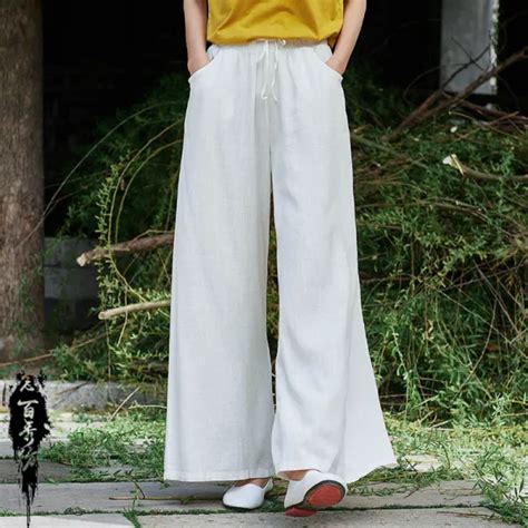 SIDDHO HUM Tie-Up Cotton Flex Pant- White Price in India - Buy SIDDHO ...