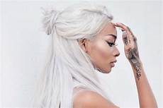White With Hair by Nordic White Hair Color Is The Trend Sweeping White With Hair