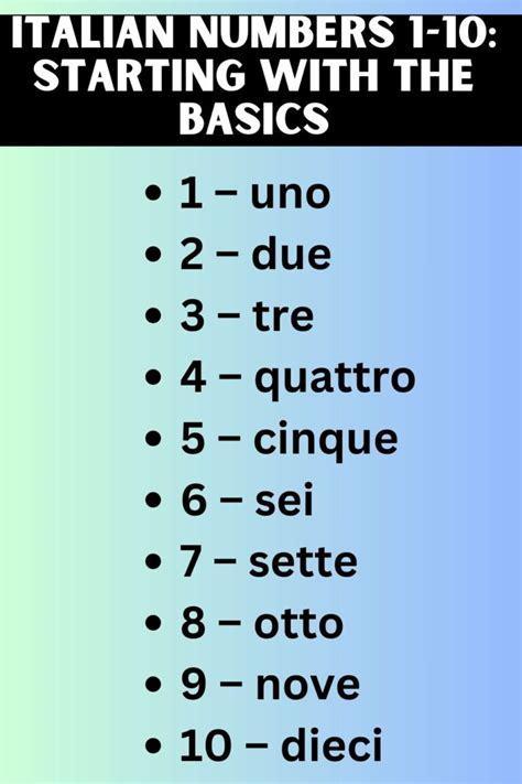 Image result for Italian Counting