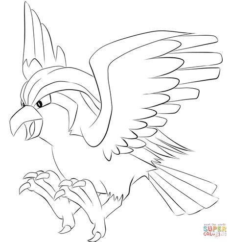 Image result for Pidgeotto Color Pages