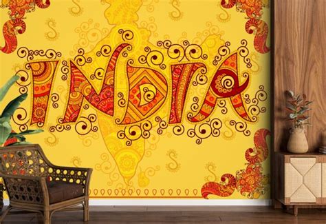 Buy Traditional Indian Art Paintings Wallpaper Online in India - Magic ...