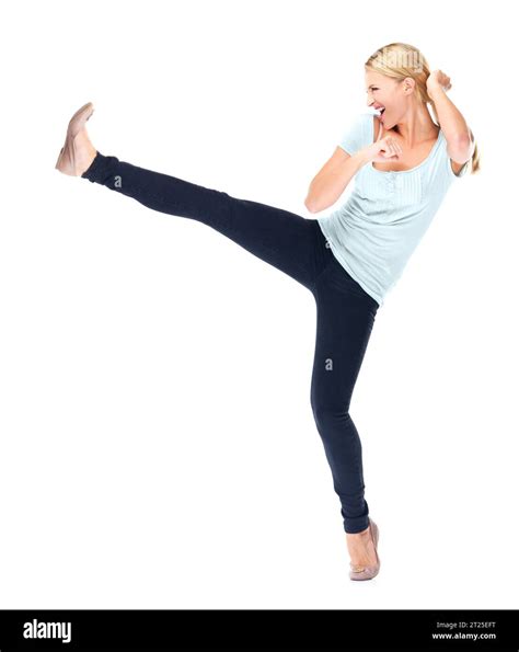 Self defence class Cut Out Stock Images & Pictures - Alamy