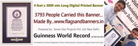 Flags & Banners - Guinness World Record