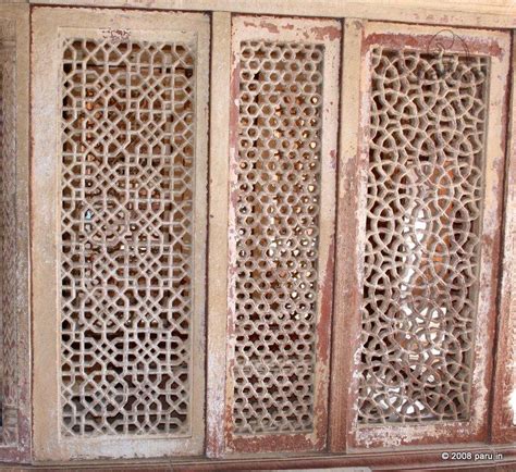 Lattice-work in Fatehpur Sikri