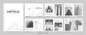 Architecture portfolio or interior portfolio or real estate portfolio ...