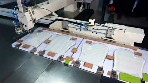 JOOKE祖克数控模板缝纫机---皮革手套拼缝模板_腾讯视频