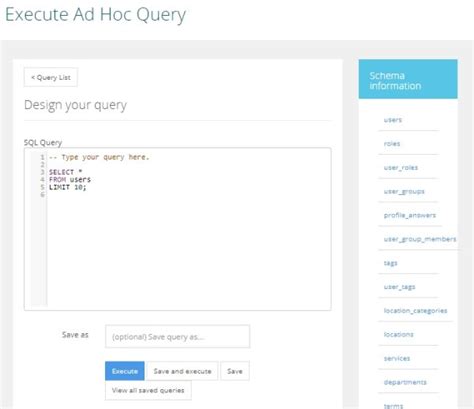 Image result for MySQL Ad Hoc Queries