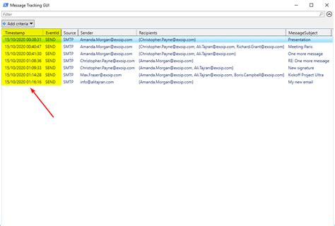 Image result for Message Tracking Log