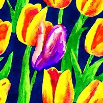 Image result for Happy Spring with Tulips and Bunnies