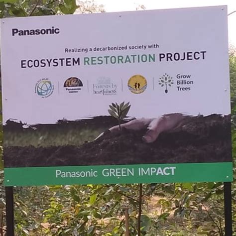 Shaping Tomorrow: Panasonic Green Impact Pledge – Grow Billion Trees