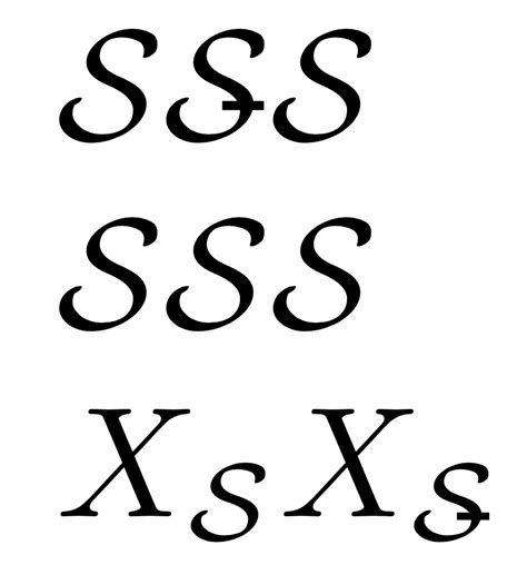 symbols - How to create a crossed out calligraphic S? - TeX - LaTeX ...