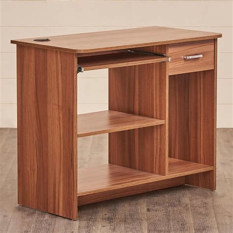 Buy Quadro Nxt Computer Desk - Brown from Home Centre at just INR 7495.0